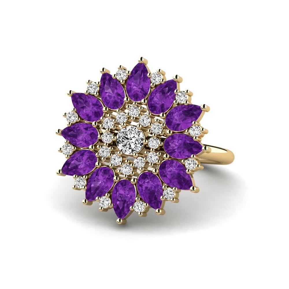Amatista Anillo Lowe