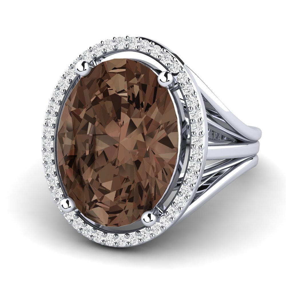 Smoky Quartz Ring Lucile
