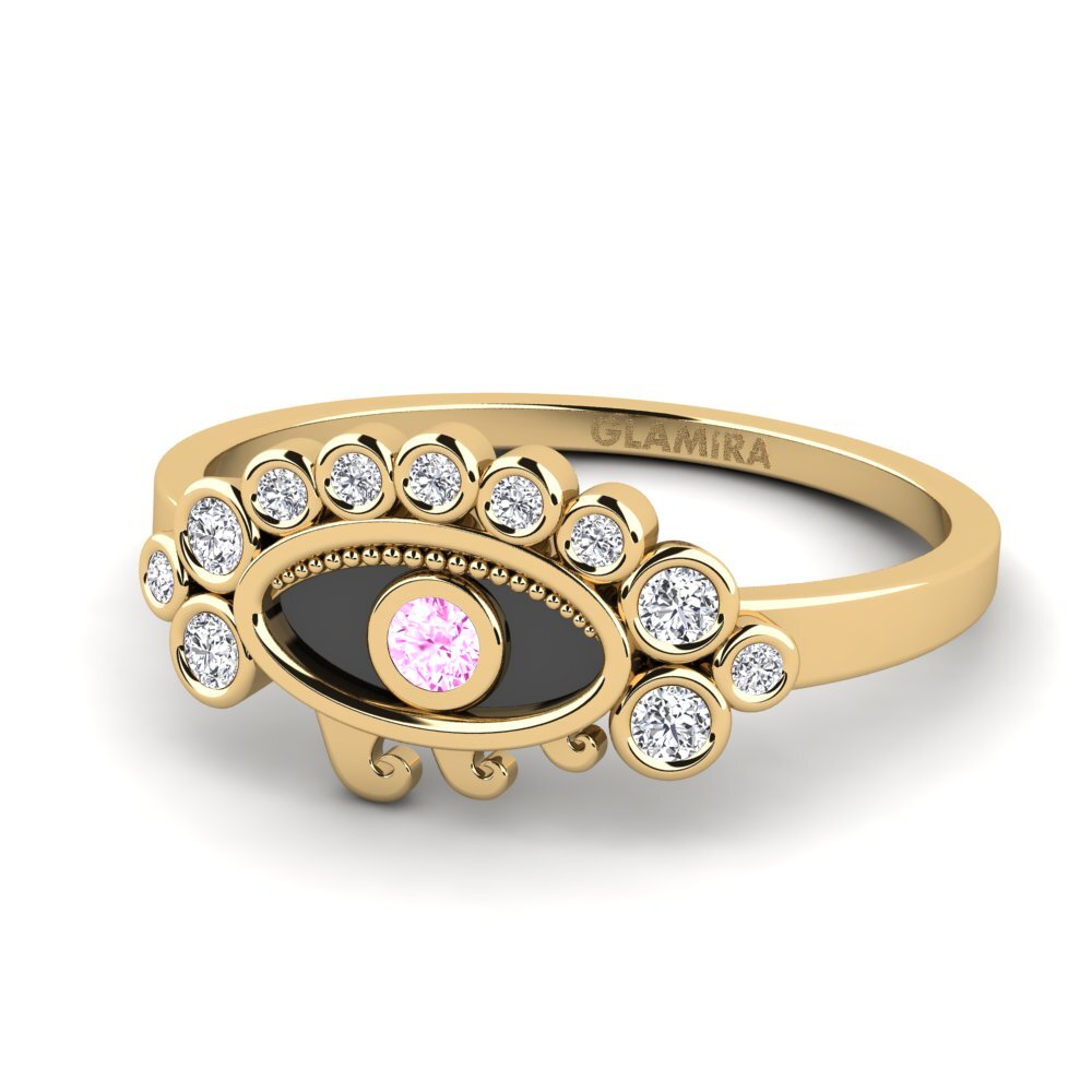Rosa Saphir Ring Lucilife