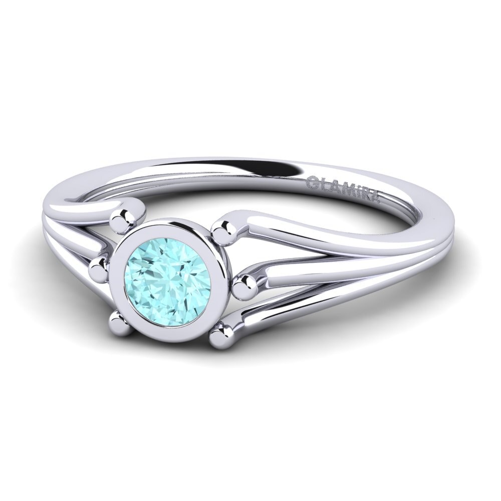 Aquamarin Verlobungsring Luminous