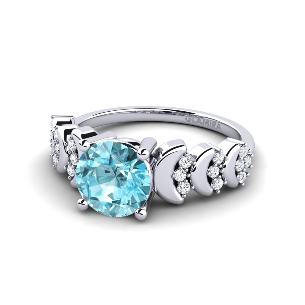 Blue Zircon Women's Ring Lupe
