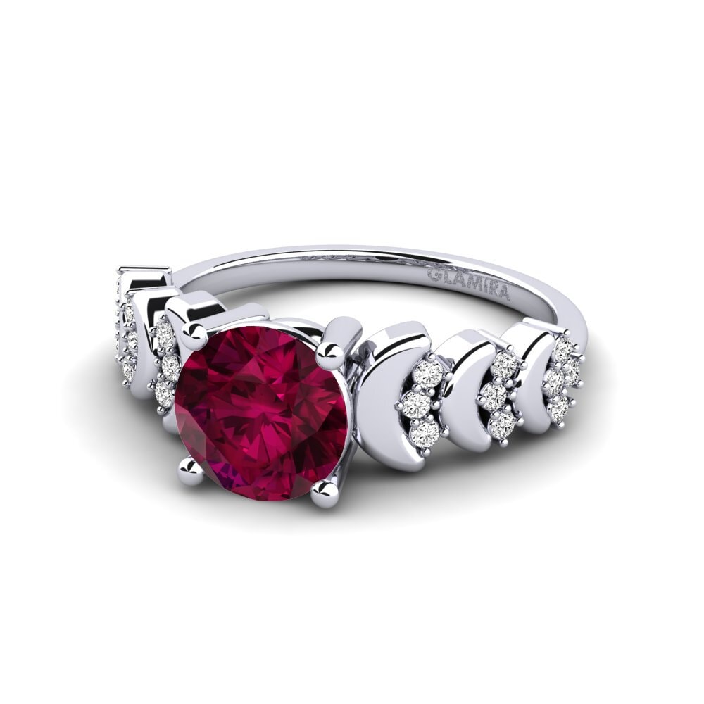 Rhodolite Garnet Women's Ring Lupe