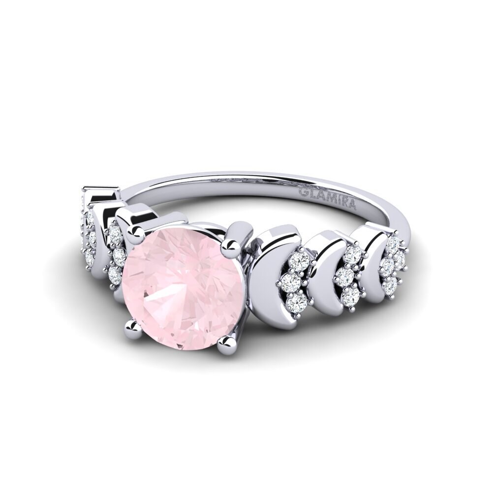Rose Quartz Women's Ring Lupe