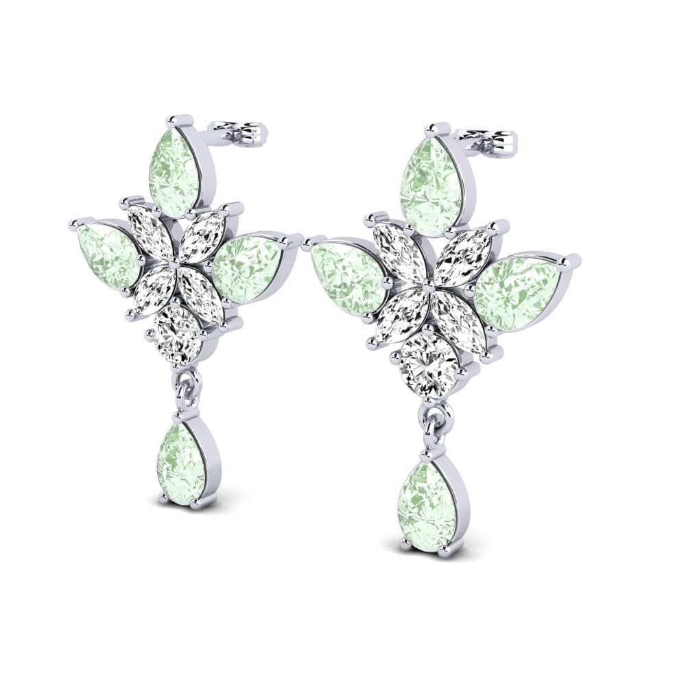 Green Amethyst Women's Earring Luther