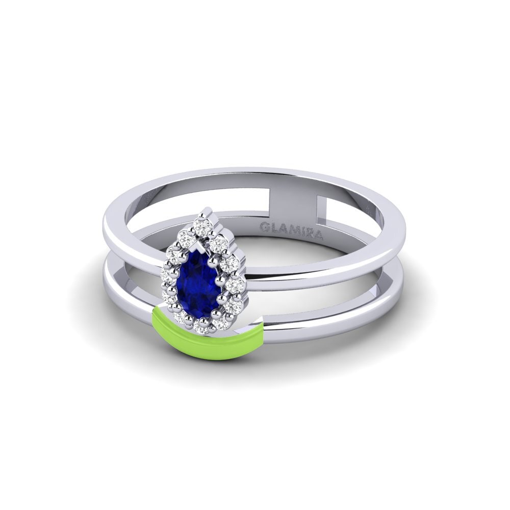 950 Palladium Ring Lyme