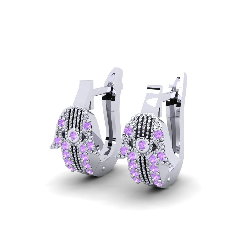 Amethyst Earring Lysander