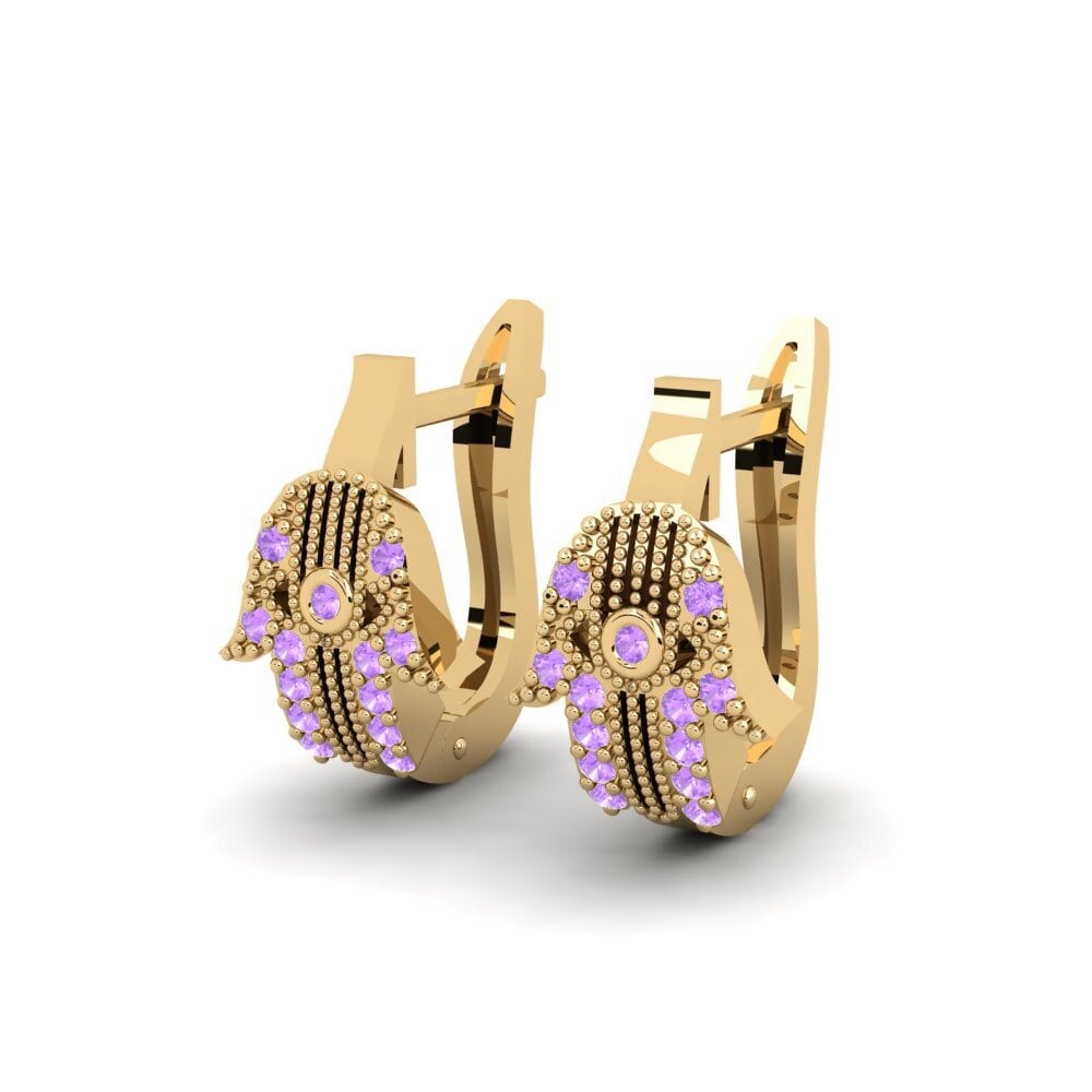 Amethyst Women's Earring Lysander