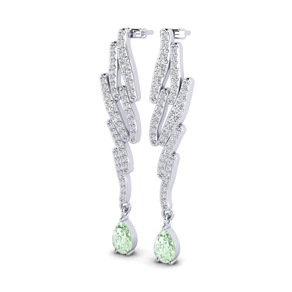 Green Amethyst Women's Earring Mabella