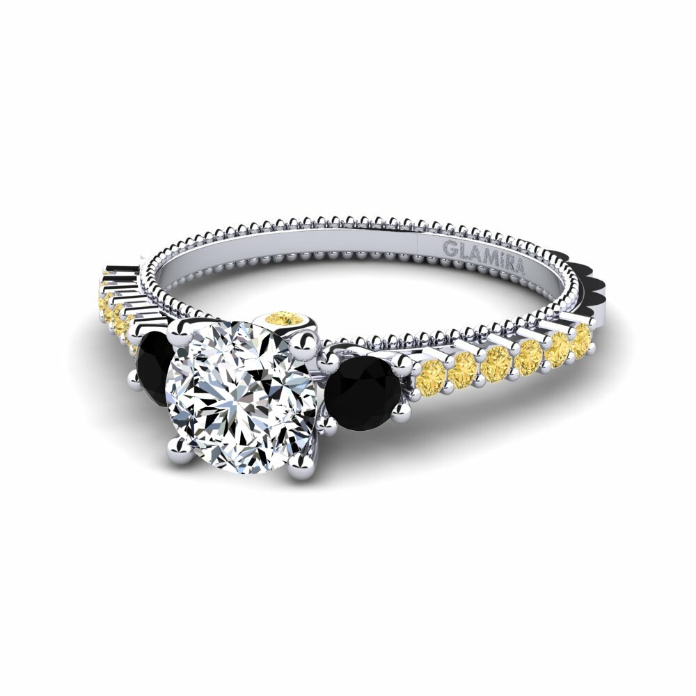 Swarovski Crystal Engagement Ring Mabilia