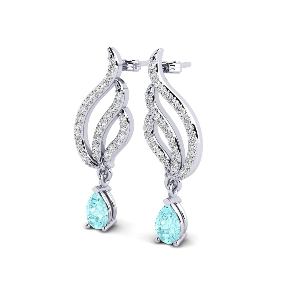 Aquamarine Women's Earring Mabina