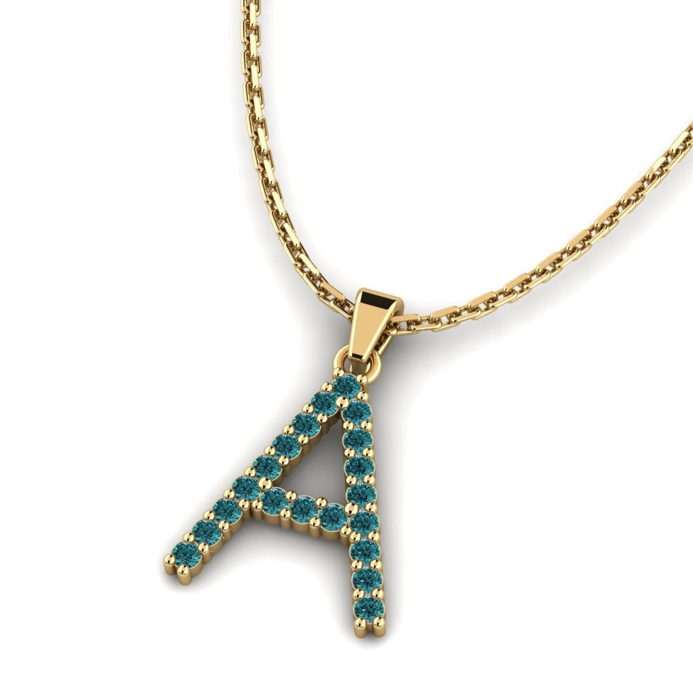 Blue Diamond SYLVIE Pendant Mabuhay - A