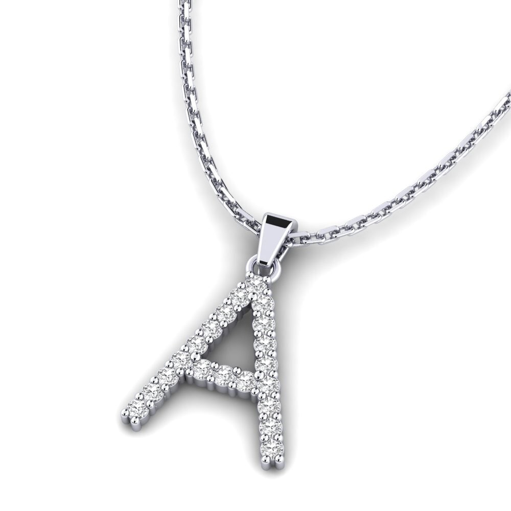 White Silver SYLVIE Pendant Mabuhay - A