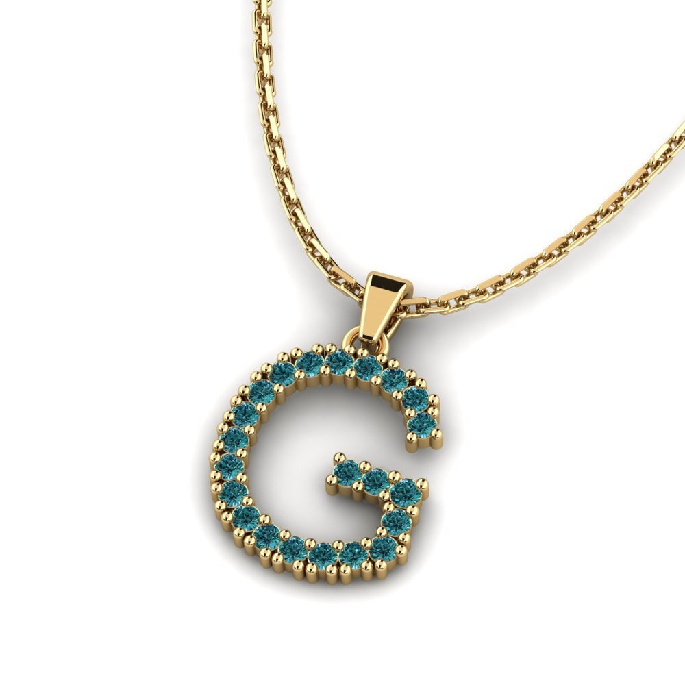 Blue Diamond SYLVIE Pendant Mabuhay - G