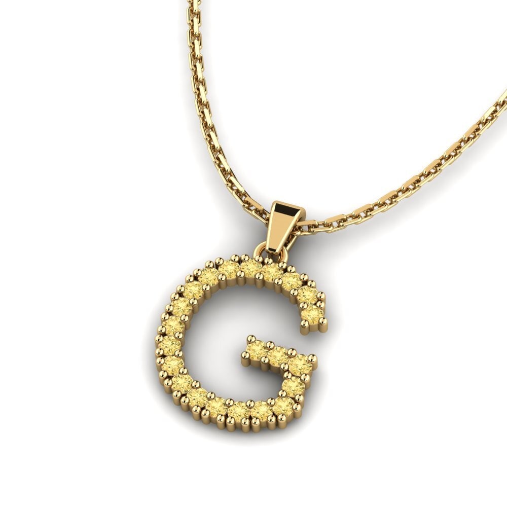 Yellow Diamond SYLVIE Pendant Mabuhay - G