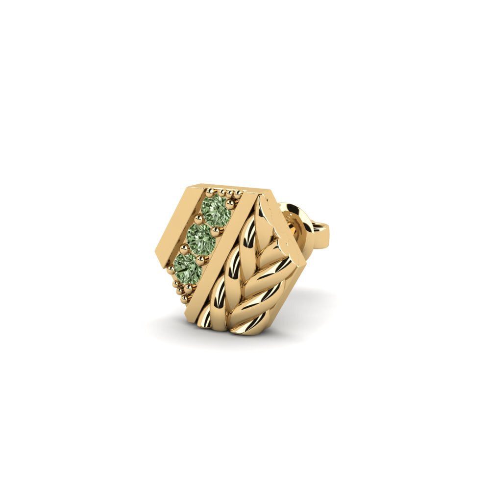 Diamante Verde Pendiente para hombre Macon