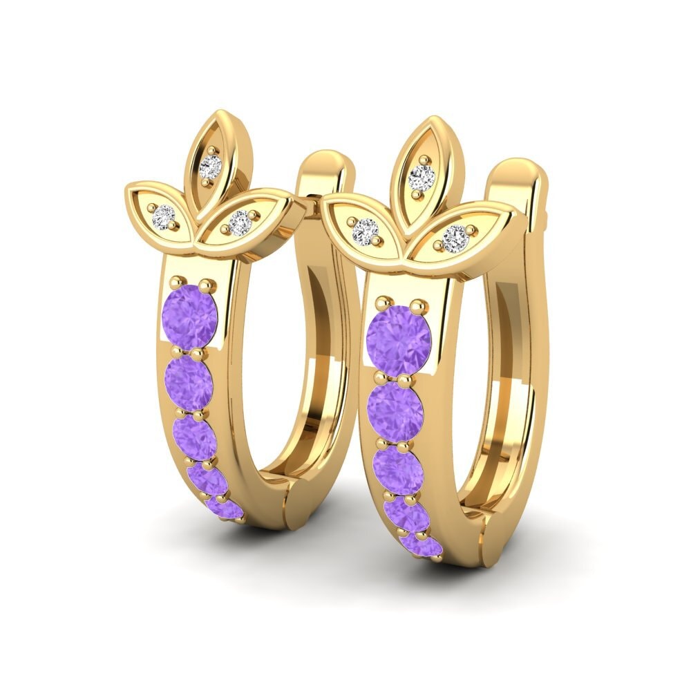 Amethyst Women's Earring Madlen
