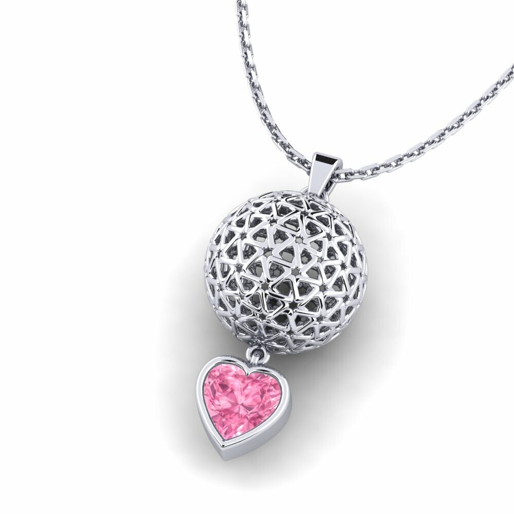 Pink Sapphire Women's Pendant Maeing