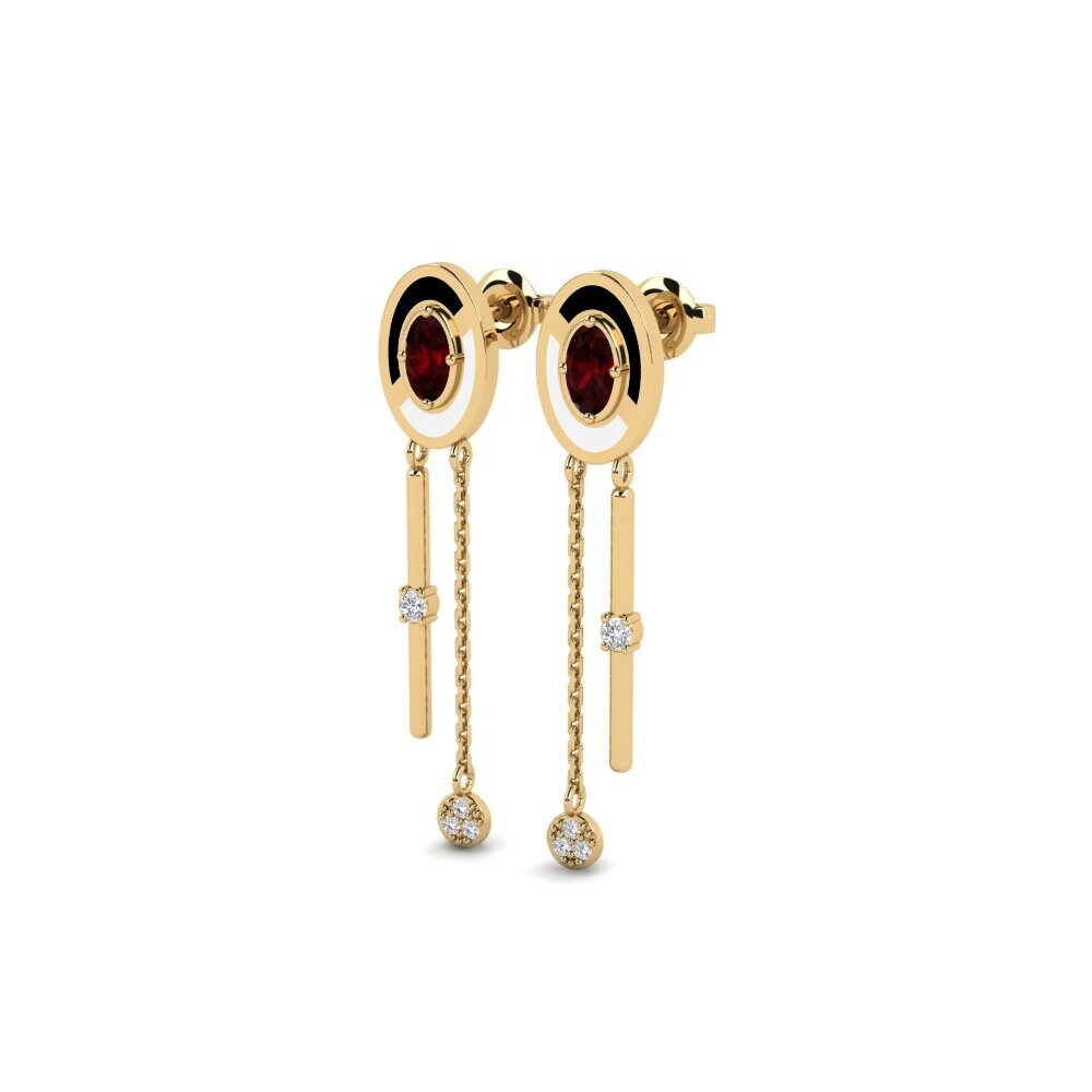 Garnet Women's Earring Maggio