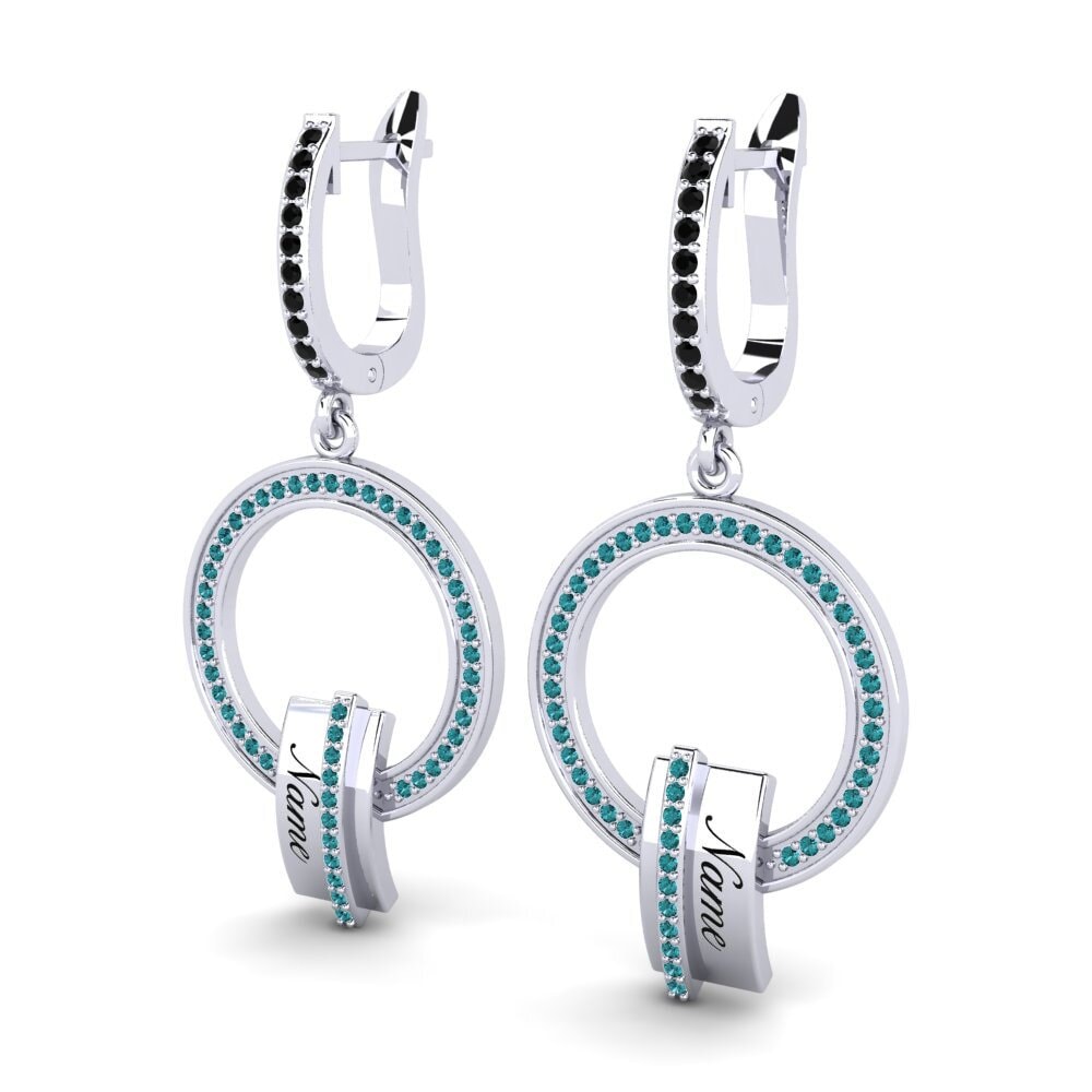 Blue Diamond Women's Earring Mahsa