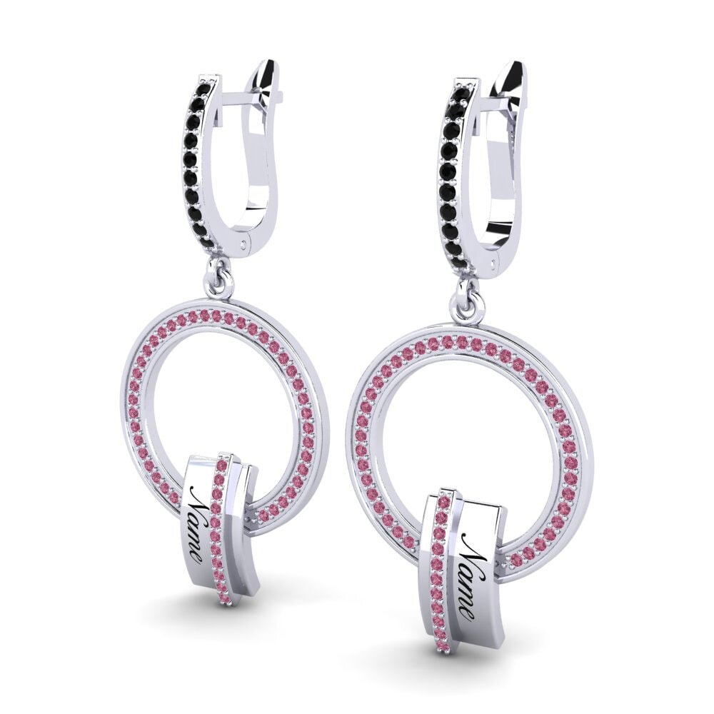 Rhodolite Garnet Women's Earring Mahsa