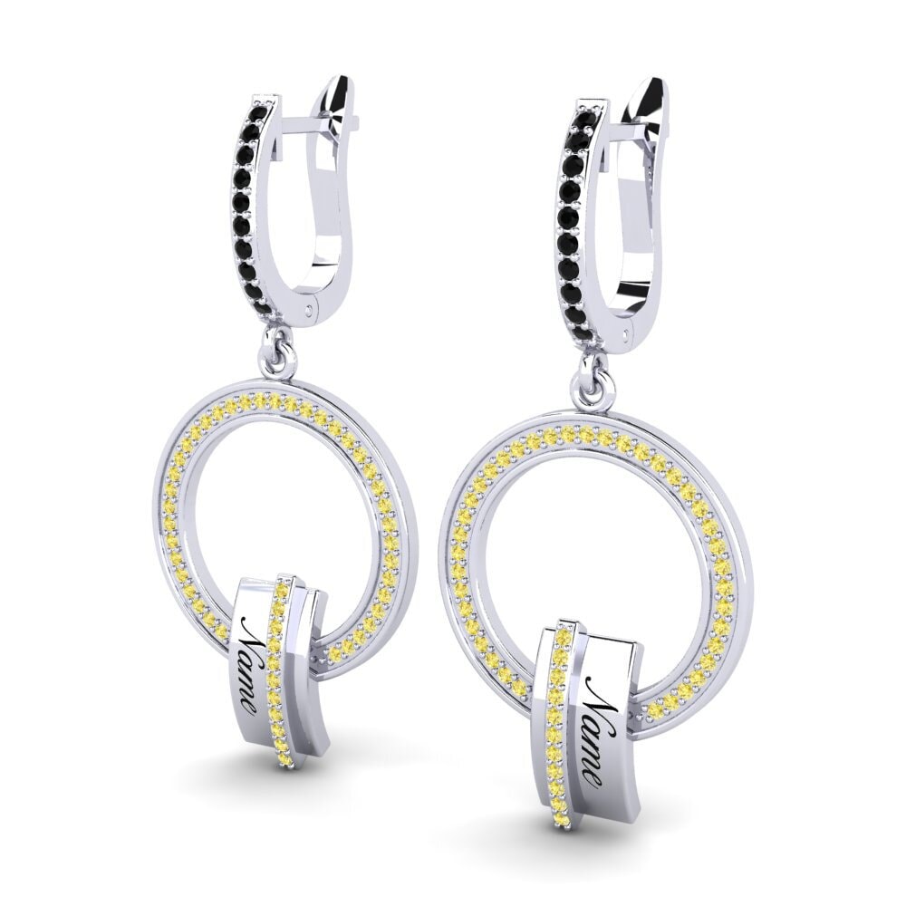 Yellow Sapphire Women's Earring Mahsa