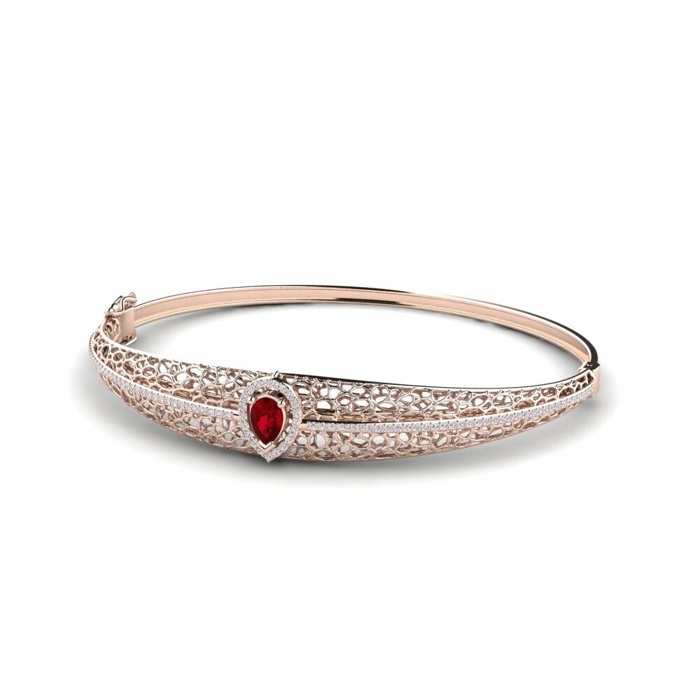 Circonita Roja Brazalete de mujer Mai