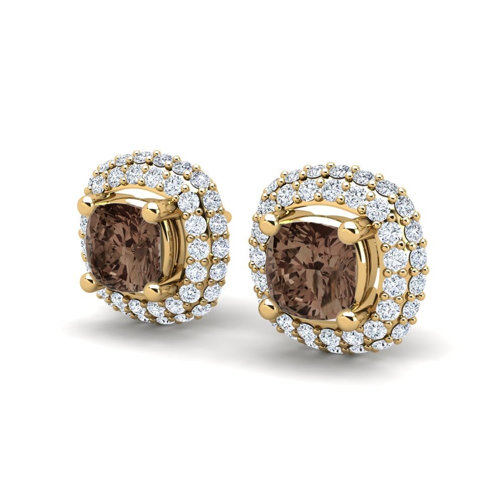 Smoky Quartz Women's Earring Maible