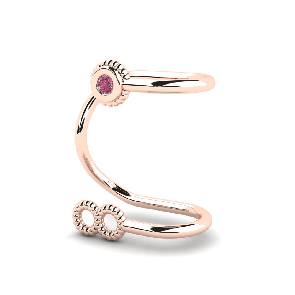 Grenat de Rhodolite Boucle d'oreille femme Mailhotod