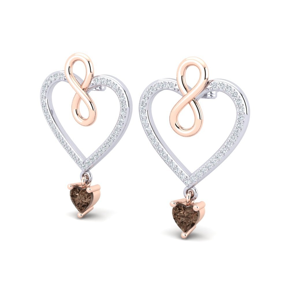 Smoky Quartz Women's Earring Maire