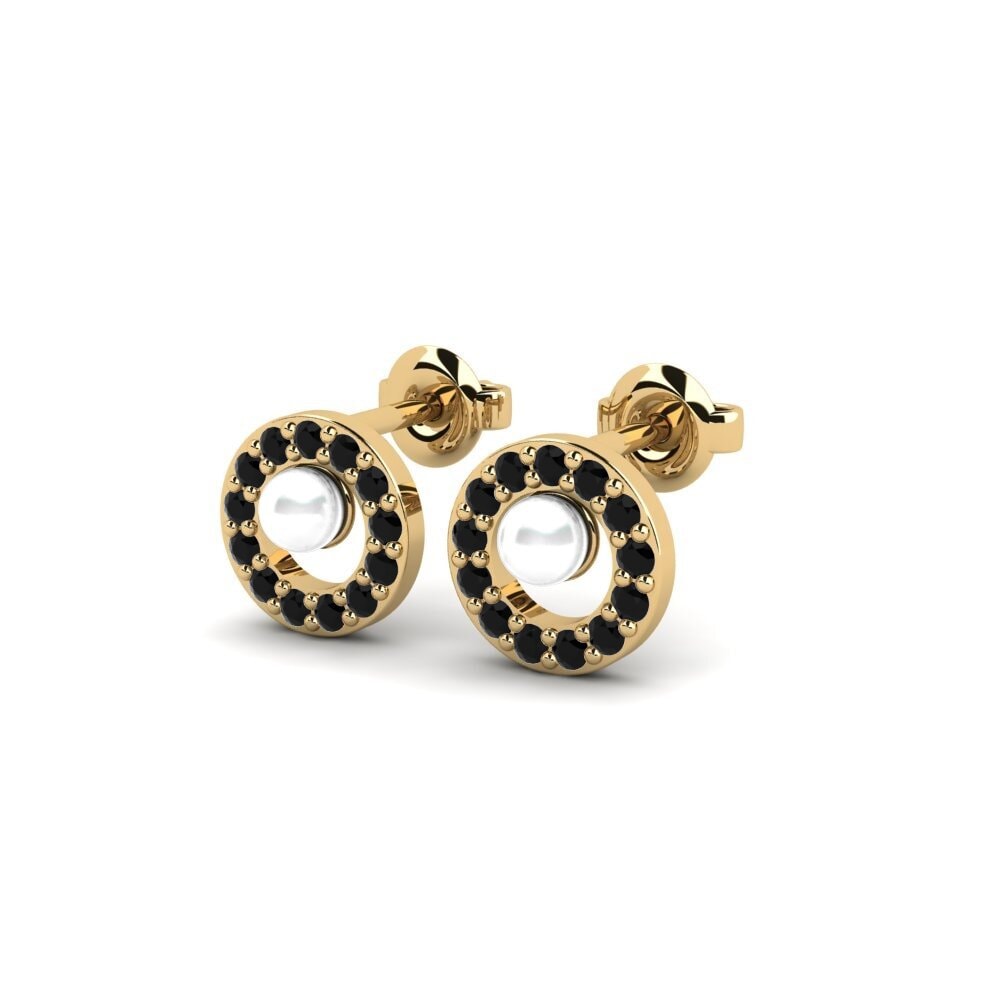 Schwarzer Onyx Damen ohrring Makea