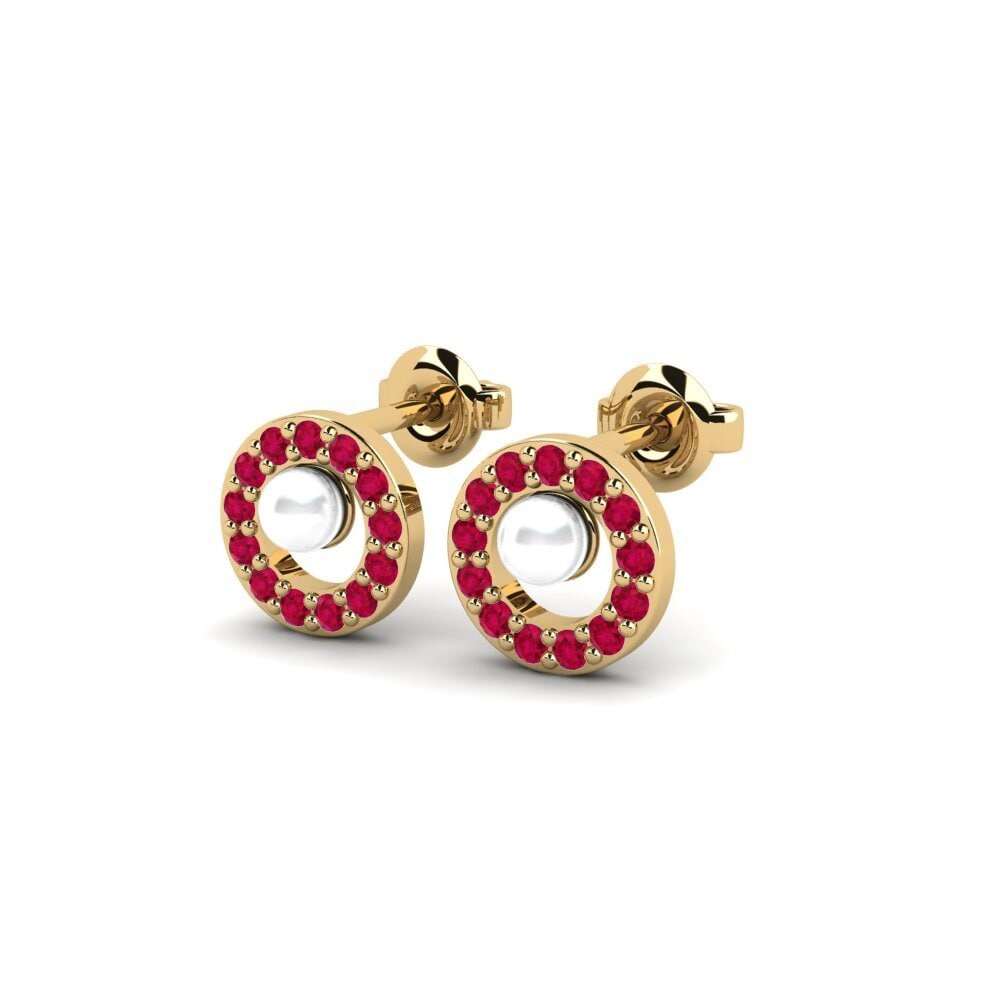 Ruby Women's Earring Makea
