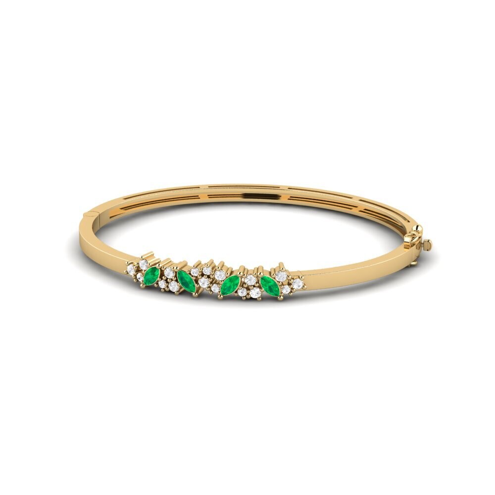 Emerald SYLVIE Bangle Makhaon