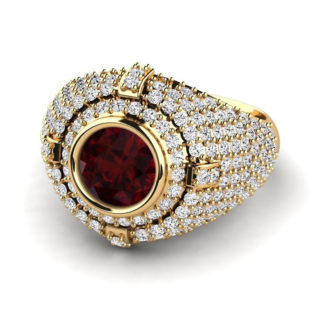 Granate Anillo Malick