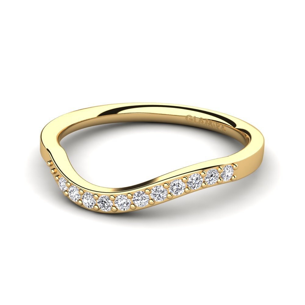 Diamante cultivado en laboratorio Anillo Malika