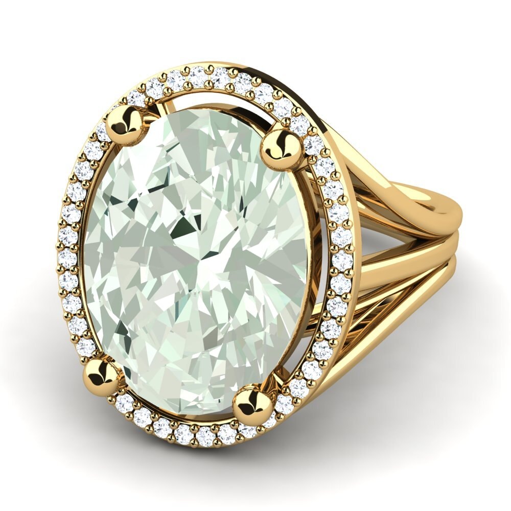 Green Amethyst Ring Malison