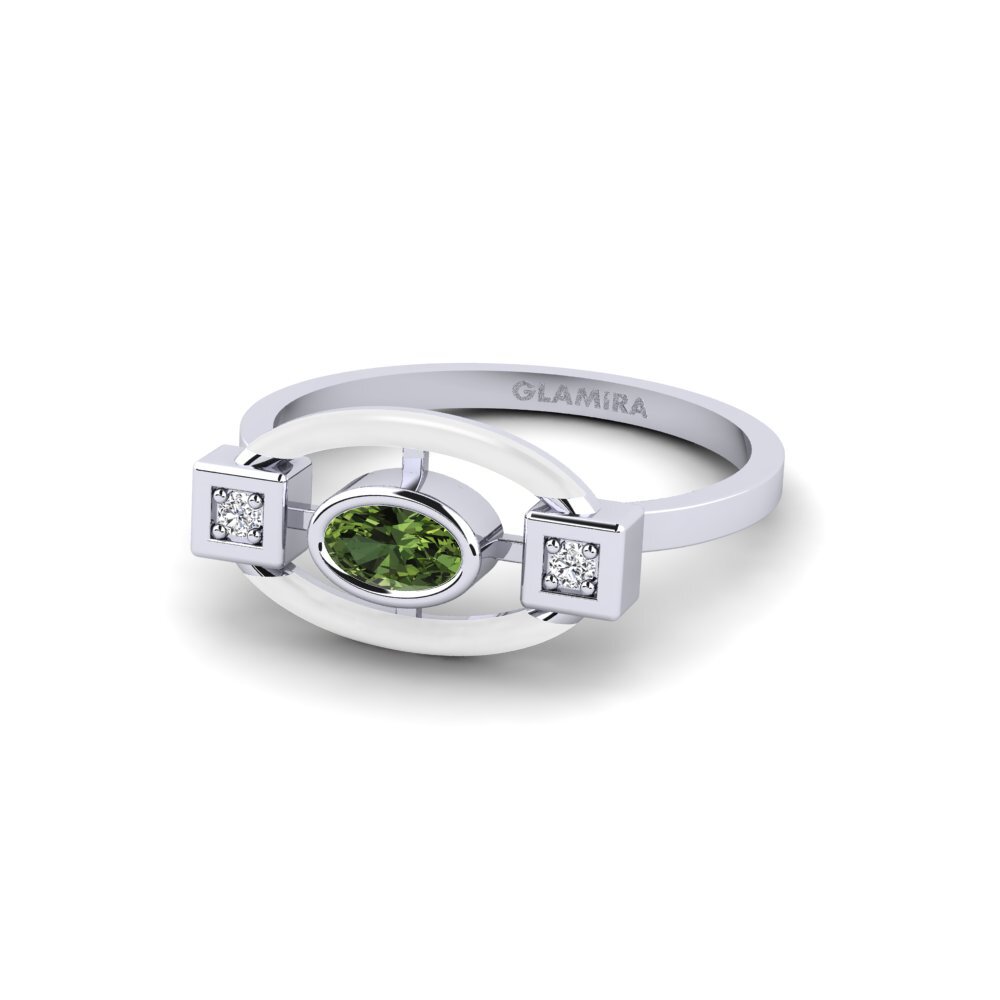 Grüner Saphir Ring Mamoitie