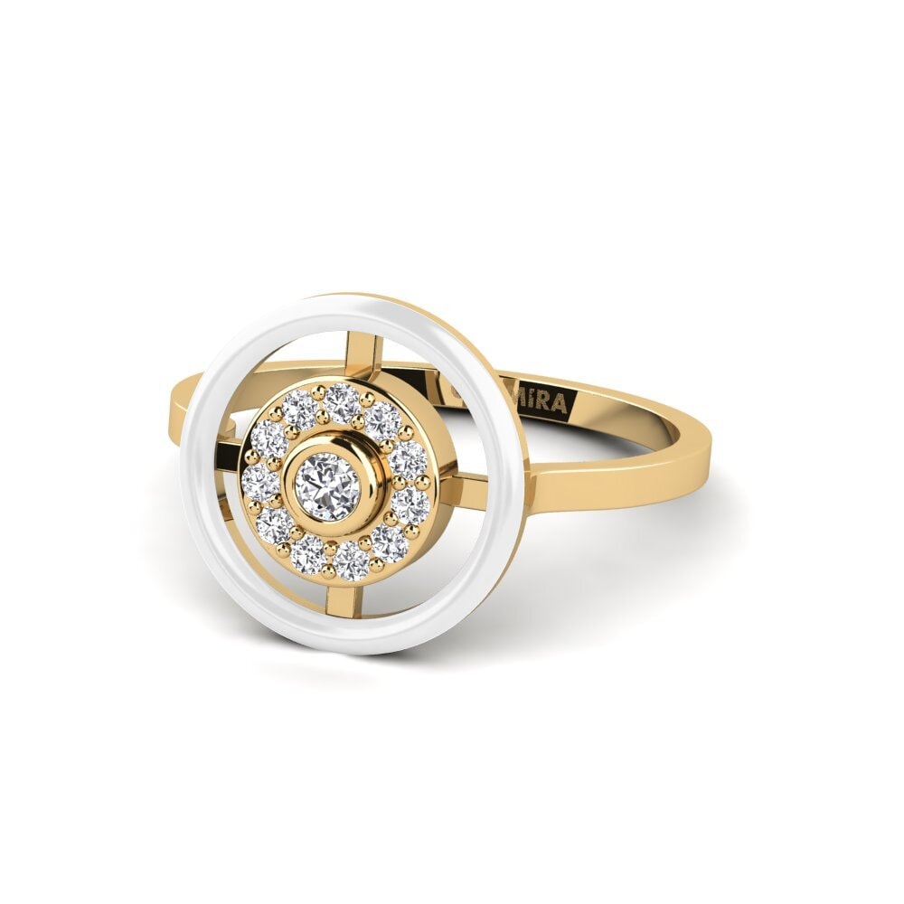 Gelbgold 585 Ring Manosgue