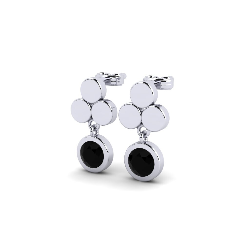 Black Sapphire Women's Earring Manteca