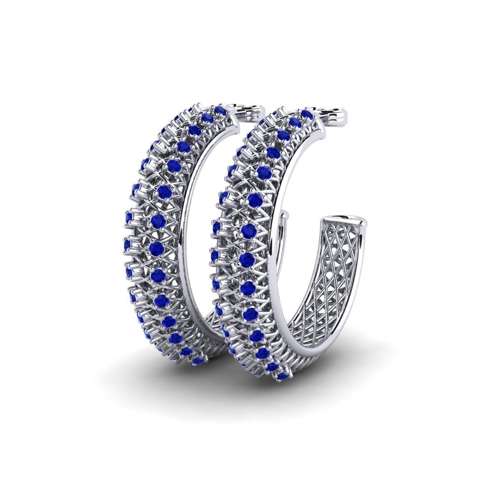 Sapphire Women's Earring Mantille