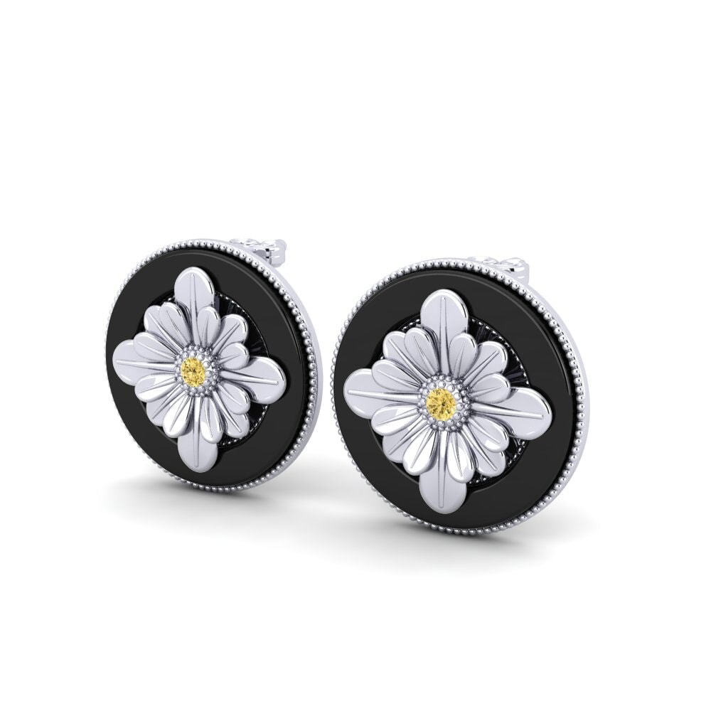 Yellow Diamond Women's Earring Manville