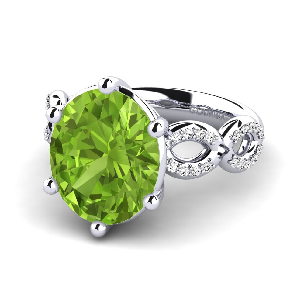 Peridoto Anillo Manzanita