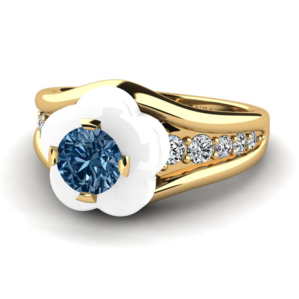 Blauer Diamant Ring Marchelle