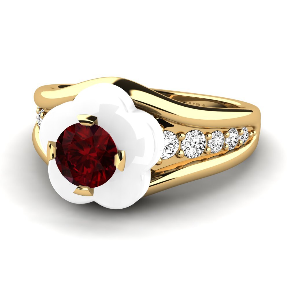 Granat Ring Marchelle
