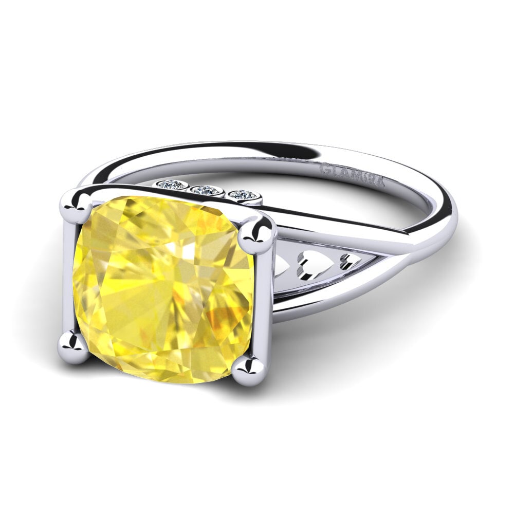 Yellow Sapphire Ring Marchita