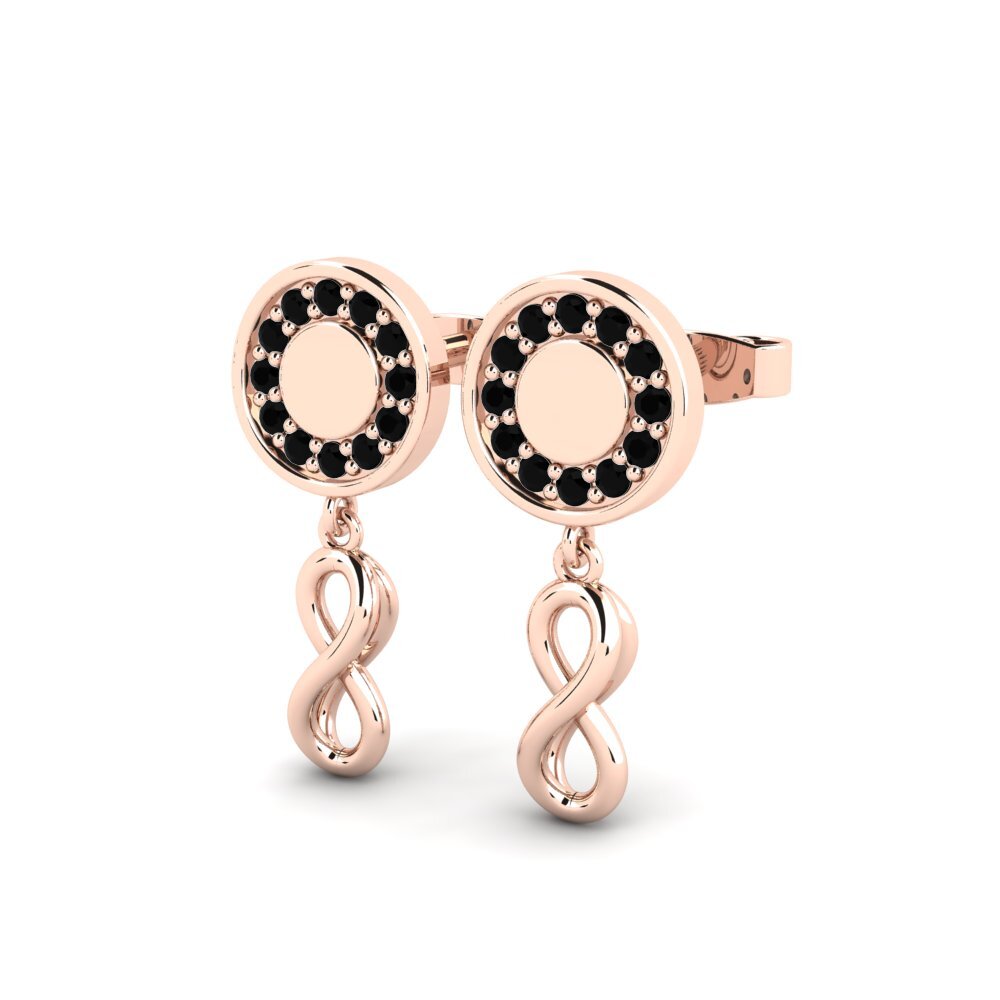 Black Sapphire Women's Earring Maren