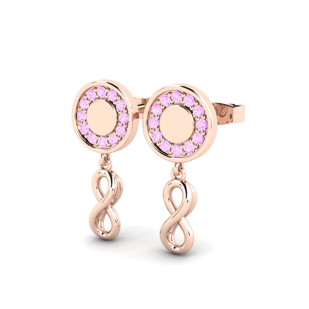 Pink Sapphire Women's Earring Maren