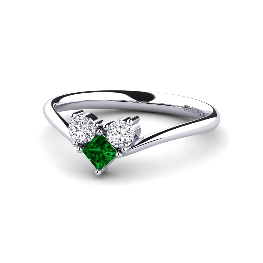 Zircone Verde Anello da donna Margalit
