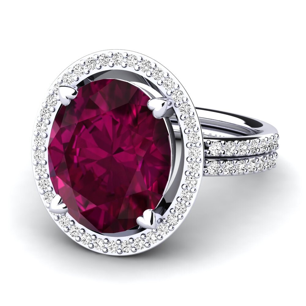 Rhodolite Garnet Ring Margrie