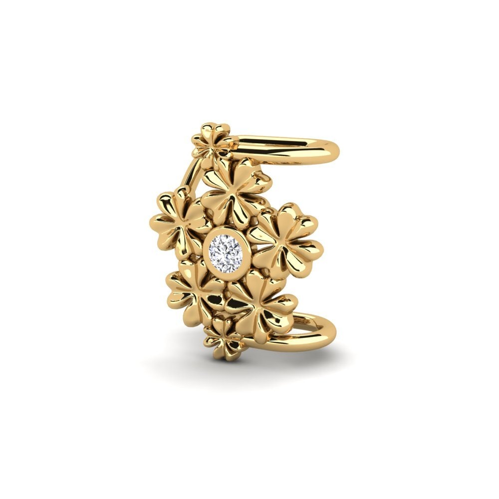Oro Giallo 375 Orecchino da donna Marianela