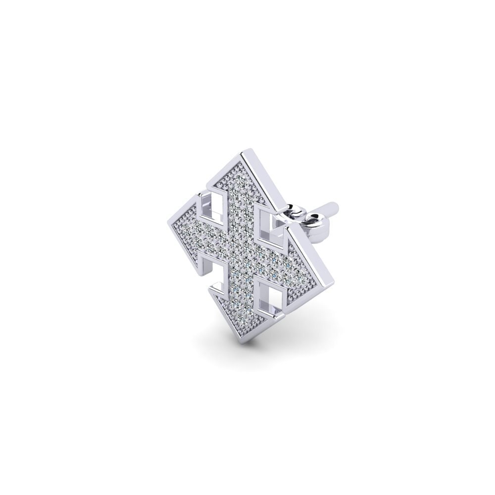 925 Silver Men's Earring Marikon
